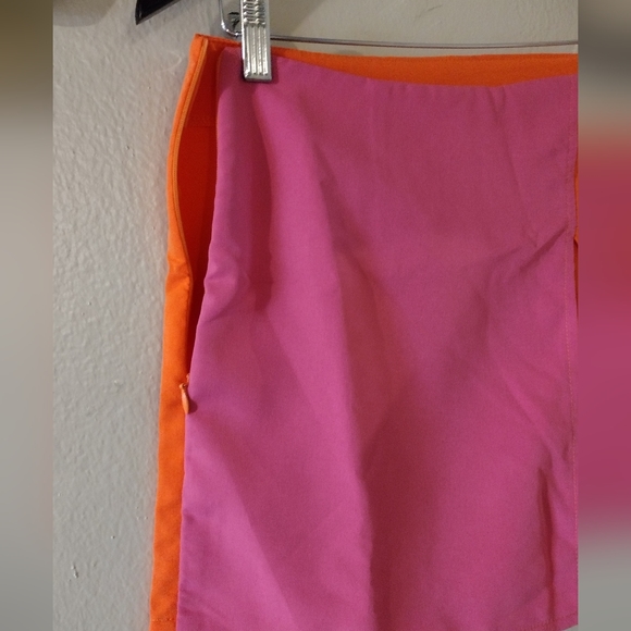 NWOT Loness two tone wrap front skort - Picture 6 of 7